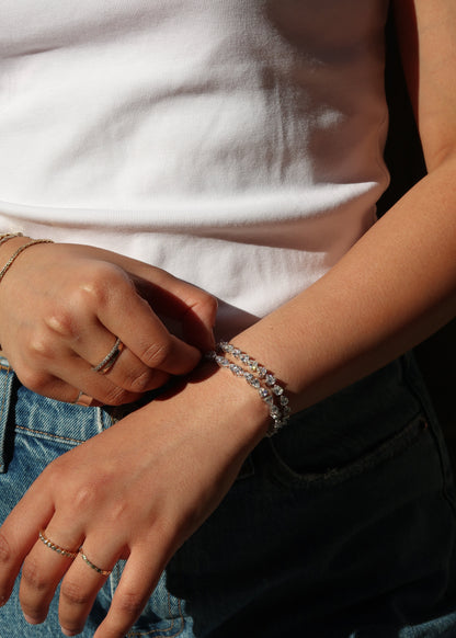 Dewdrop Pear Cut Tennis Bracelet