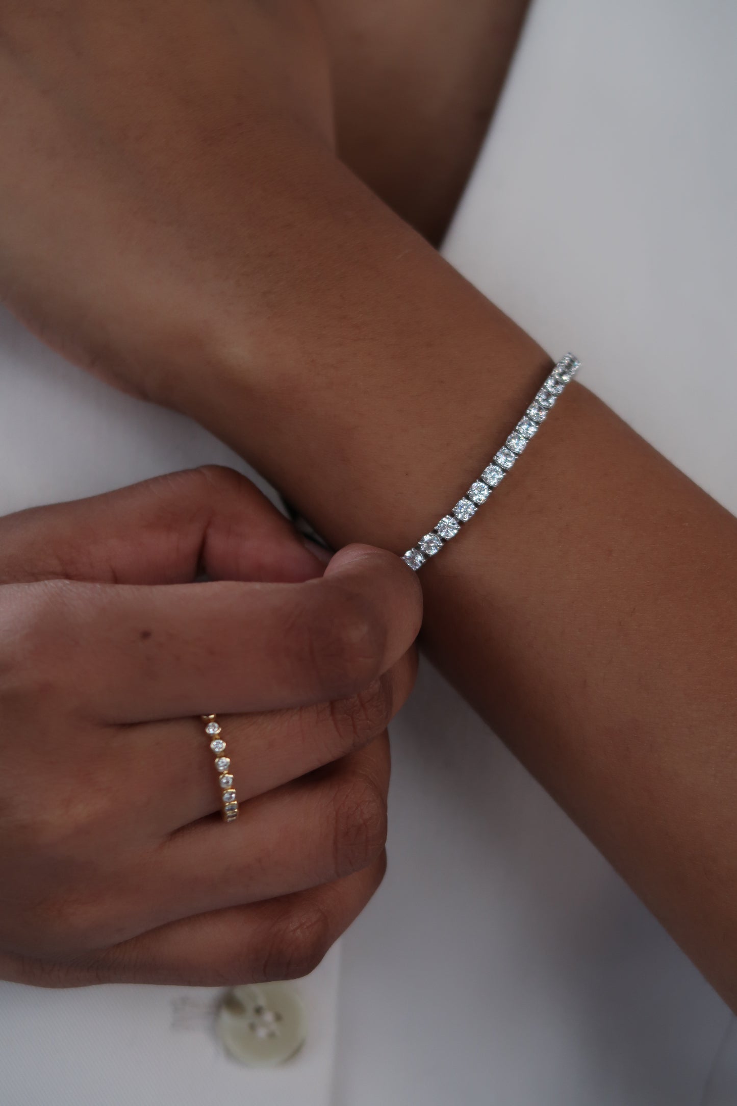 Timeless Round Cut Tennis Bracelet