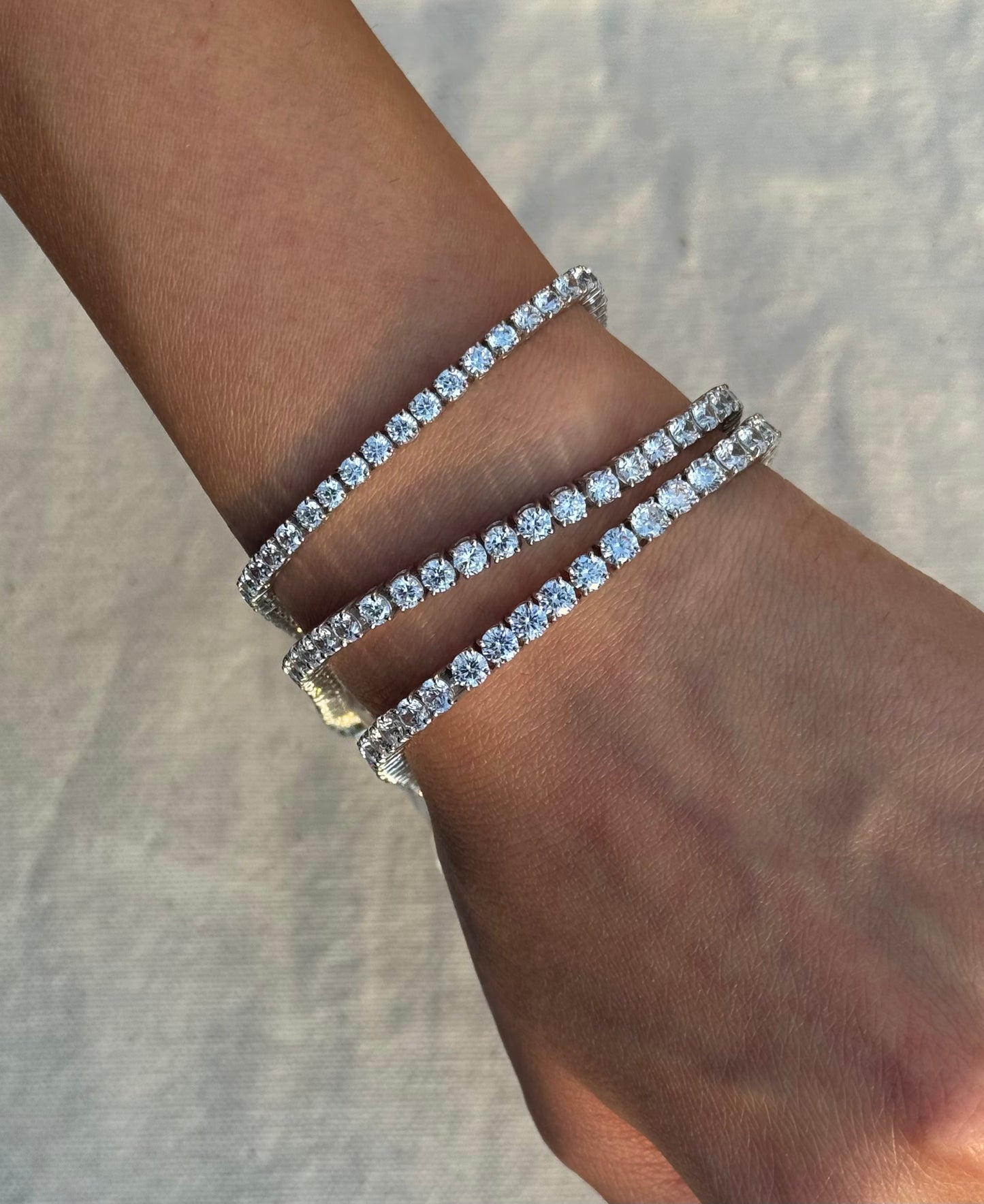Timeless Round Cut Tennis Bracelet