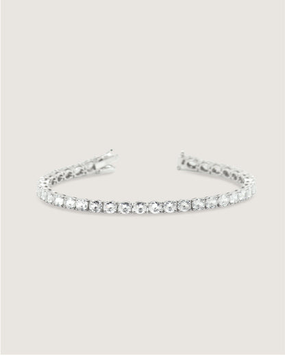 Seraphina Oval Cut Tennis Bracelet